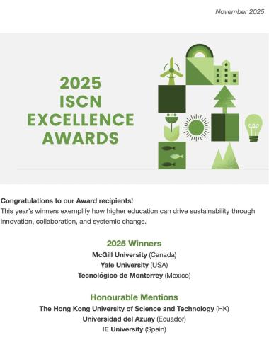 ISCN Excellence Awards 2025